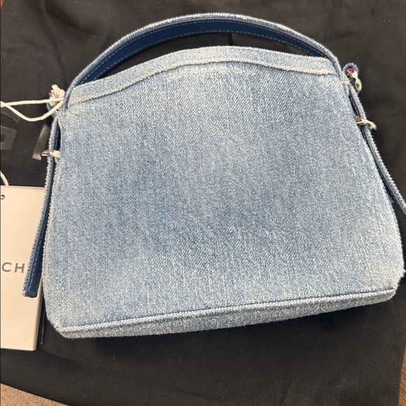 Givenchy Nano Voyou Tote Bag in Medium Blue Denim NWT - Picture 11 of 13